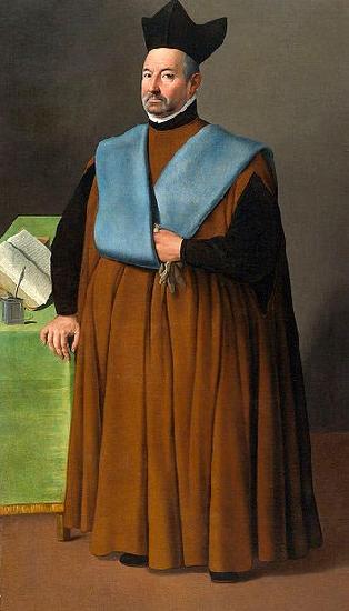 Francisco de Zurbaran Retrato del doctor Juan Martinez Serrano oil painting picture
